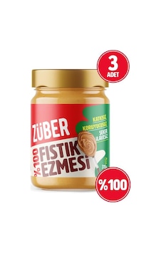Züber %100 Fıstık Ezmesi 3 x 315 G