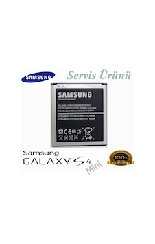 Samsung Uyumlu Galaxy S4 Mini Batarya Servis Ürünü İ9190 1900 Mah Eb-B50