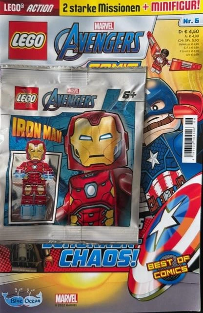 Lego Marvel Avengers Aylık Dergi - Almanca Lego Marvel Avengers Aylık Dergi - Almanca