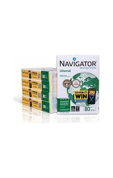 Navigator A4 80 G Uhd Fotokopi Kağıdı 5'li Paket - 1 Koli