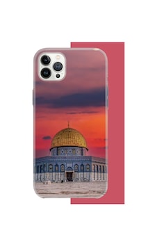 Apple iPhone 12 Pro Max Uyumlu Kudüs4 Uv Baskılı Silikon Kılıf Renkli Apple iPhone 12 Pro Max Uyumlu Kudüs4 Uv Baskılı Silikon Kılıf Renkli