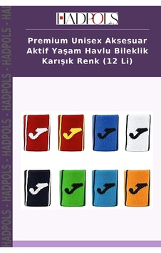 Premium Unisex Aksesuar Aktif Yaşam Havlu Bileklik Karışık Renk 12 Li Çok Renkli Premium Unisex Aksesuar Aktif Yaşam Havlu Bileklik Karışık Renk 12 Li Çok Renkli