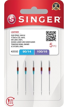 Mcg Deri İğnesi Karışık 5'li Blister 3x14, 2x16 No. Mcg Deri İğnesi Karışık 5'li Blister 3x14, 2x16 No.