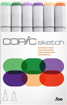 Sketch 6Lı Set Secondary Tones Sketch 6Lı Set Secondary Tones