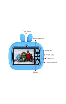 Torima Trm-cmr18 Dijital Video Fotoğraf Çocuk Kamerası Anlık Termal Resim Kağıt Baskılı Yazıcı Torima Trm-cmr18 Dijital Video Fotoğraf Çocuk Kamerası Anlık Termal Resim Kağıt Baskılı Yazıcı