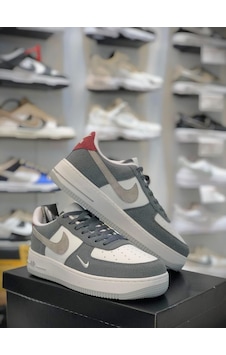 Favorispor Air Force 1 Low "retro Vibes" Gri/bordo Gri Bordo Favorispor Air Force 1 Low "retro Vibes" Gri/bordo Gri Bordo