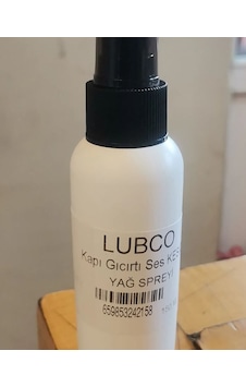 Lubco Kapı Menteşe Gıcırtı Ses Kesici Püskütme Sıvı Gresyağ Sprey 150 ML