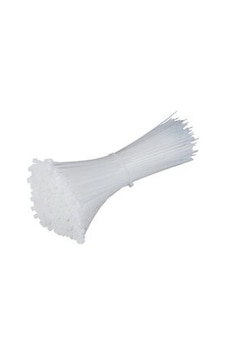 Zenith Beyaz Plastik Cırt Kelepçe 2.5x100mm Kablo Bağı 100 Adet Zenith Beyaz Plastik Cırt Kelepçe 2.5x100mm Kablo Bağı 100 Adet