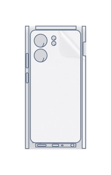 Oppo A5x Uyumlu Fullbody Arka Kaplama Hidrojel Koruyucu Film Oppo A5x Uyumlu Fullbody Arka Kaplama Hidrojel Koruyucu Film