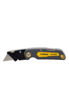 Tomax Yg-646 Katlanır Maket Bıçağı Hızlı Bıçak Değiştirme Sistemli