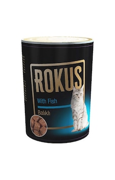 Rokus Balıklı Konserve Yetişkin Kedi Maması 410 G Rokus Balıklı Konserve Yetişkin Kedi Maması 410 G