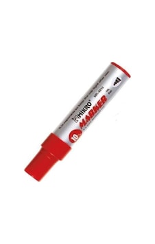 Mikro Jumbo Markör Kalem 6010 Kırmızı 15 Gr 12 Li Paket Çok Renkli