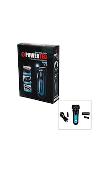 Powertec Tr-150 Şarjlı Çift Bıçak Traş Makinesi Yedek Başlık Bıyık Düzeltme Günlük Sıfır Sakal Diğer