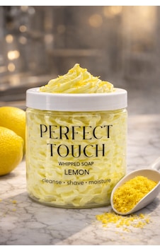 Purivo Perfect Touch Limon Özlü Whipped Soap Ferahlatıcı Ve Canlandırıcı Krem Sabun 150 Gr.