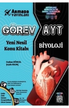 Armada Yayınları AYT Görev Biyoloji Yeni Nesil Konu Kitabı Armada Yayınları AYT Görev Biyoloji Yeni Nesil Konu Kitabı