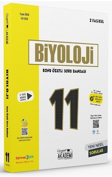 11.Sınıf Biyoloji Konu Özetli Soru Bankası - 2 Fasikül - Üçgen Akademi 11.Sınıf Biyoloji Konu Özetli Soru Bankası - 2 Fasikül - Üçgen Akademi
