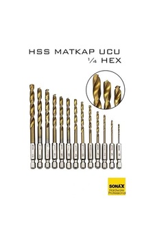 Hss Matkap Ucu 1/4 Hex 13 Parça Hss Tungsten Karbür Matkap Uç 1.5-6.5mm Titanyum 722460 Hss Matkap Ucu 1/4 Hex 13 Parça Hss Tungsten Karbür Matkap Uç 1.5-6.5mm Titanyum 722460