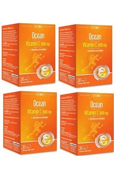 Ocean Vitamin C 1000 Mg 30 Tablet 4 Adet Ocean Vitamin C 1000 Mg 30 Tablet 4 Adet
