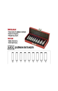 Bay-tec Uzun Lokma Takımı Mk2700 1/4 9 Parça Bay-tec Uzun Lokma Takımı Mk2700 1/4 9 Parça
