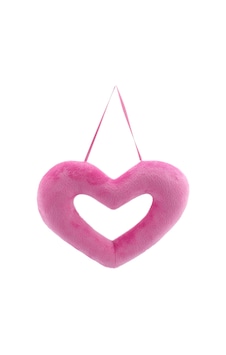 Neco Plush Pembe Delikli Kalp Velboa 36 CM Neco Plush Pembe Delikli Kalp Velboa 36 CM