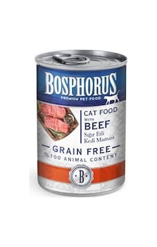 Bosphorus Sığır Etli Konserve Yetişkin Kedi Maması 415 G Bosphorus Sığır Etli Konserve Yetişkin Kedi Maması 415 G