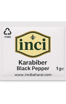 İnci Baharat - Tek Kullanımlık Karabiber 1 Gram - 3000 Adet İnci Baharat - Tek Kullanımlık Karabiber 1 Gram - 3000 Adet