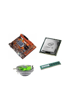 Sbd10 İ5-3470 İşlemci + H61 Anakart + 8gb Ram + Snowman M800 Cpu Soğutucu