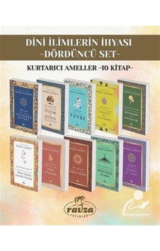 Dini İlimlerin İhyası Dördüncü Set Kurtarıcı Ameller 10 Kitap... Dini İlimlerin İhyası Dördüncü Set Kurtarıcı Ameller 10 Kitap...