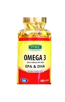 Vitapol Omega-3 Epa&dha Balık Yağı 2000 Mg 100 Kapsül Vitapol Omega-3 Epa&dha Balık Yağı 2000 Mg 100 Kapsül