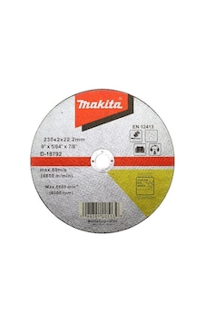 Makita İnox Kesme Taşı - Düz 230x2 Mm Maad-18792 Makita İnox Kesme Taşı - Düz 230x2 Mm Maad-18792