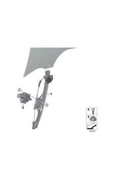 Bmw 2 Serisi 2010-2018 Cam Krikosu Ön Sol Oem No:51332579945 Bmw 2 Serisi 2010-2018 Cam Krikosu Ön Sol Oem No:51332579945