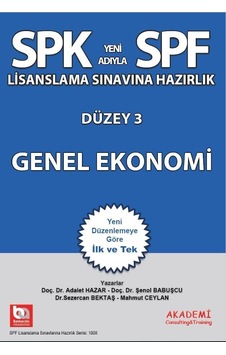 Spk Spl Genel Ekonomi Konu Adalet Hazar . Şenol Babuşcu Spk Spl Genel Ekonomi Konu Adalet Hazar . Şenol Babuşcu