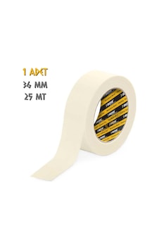 Sgs Kağıt Maskeleme Bandı 36 Mm. - 25 Mt. - 1 Adet Sgs Kağıt Maskeleme Bandı 36 Mm. - 25 Mt. - 1 Adet
