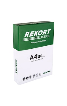 Mopak Fotokopi Kağıdı 80 Gr A4 Rekort 1 Paket Mopak Fotokopi Kağıdı 80 Gr A4 Rekort 1 Paket