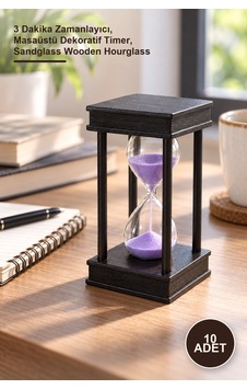 10 Adet Ahşap Kum Saati 3 Dakika Zamanlayıcı, Masaüstü Dekoratif Timer, Sandglass Wooden Hourglass Diğer 10 Adet Ahşap Kum Saati 3 Dakika Zamanlayıcı, Masaüstü Dekoratif Timer, Sandglass Wooden Hourglass Diğer