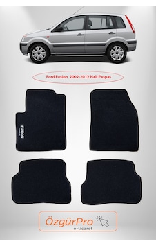 Rizline Ford Fusion 2002-2012 Araca Özel Halı Paspas Siyah Rizline Ford Fusion 2002-2012 Araca Özel Halı Paspas Siyah