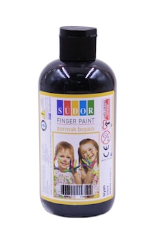 Parmak Boyası 250 Gr 1 Adet Çocuklar İçin Yıkanabilir Parmak Boya Südor Okul Hobi Kreş Etkinlik Siyah Parmak Boyası 250 Gr 1 Adet Çocuklar İçin Yıkanabilir Parmak Boya Südor Okul Hobi Kreş Etkinlik Siyah