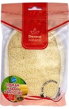 Derma Naturel MS11 Loofah Kabak Havlu Banyo Eldiveni Krem Derma Naturel MS11 Loofah Kabak Havlu Banyo Eldiveni Krem