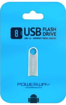 Powerway 8 GB USB Flash Bellek Powerway 8 GB USB Flash Bellek