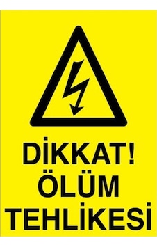 10x15 TEHLİKE ETİKETİ (100 ADET) 10x15 TEHLİKE ETİKETİ (100 ADET)