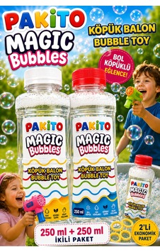 Bubble Köpük Balon Sıvısı Solüsyonu Köpük Tabancaları Ve Diğer Oyuncaklar İçin Renksiz Bubble Köpük Balon Sıvısı Solüsyonu Köpük Tabancaları Ve Diğer Oyuncaklar İçin Renksiz