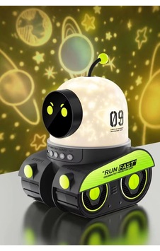 Robot Projeksiyon Gece Lambası Hoparlörlü Şarjlı Yıldızlı Gökyüzü Temalı Led Projeksiyon Lambası Altın Robot Projeksiyon Gece Lambası Hoparlörlü Şarjlı Yıldızlı Gökyüzü Temalı Led Projeksiyon Lambası Altın