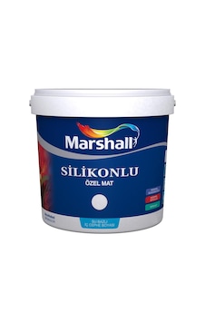 Marshall Silikonlu Özel Mat İç Cephe Boyası Beyaz 7.5 L Marshall Silikonlu Özel Mat İç Cephe Boyası Beyaz 7.5 L