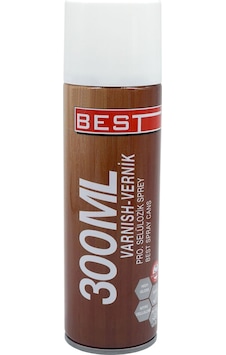 Best Selülozik Sprey Vernik Renksiz Mat 300ml Best Selülozik Sprey Vernik Renksiz Mat 300ml