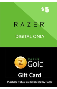 5 Usd Razer Gold Global Pin (436608200) 5 Usd Razer Gold Global Pin (436608200)