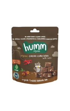 4 Adet Humm Organik Fındıklı Kakaolu Kek 30 G