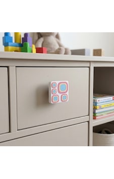 Çocuk Odası Mobilya Kulp Dolap Düğme Kare No:63 Pembe Çocuk Odası Mobilya Kulp Dolap Düğme Kare No:63 Pembe