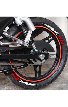 RKS Motorsiklet Lastik Stikeri Ince Yanak uyumlu Lastik Sticker 8 Adet RKS Motorsiklet Lastik Stikeri Ince Yanak uyumlu Lastik Sticker 8 Adet