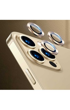 Apple Uyumlu iPhone 12 Pro Zore Cl-07 Kamera Koruyucu-gold Gold Apple Uyumlu iPhone 12 Pro Zore Cl-07 Kamera Koruyucu-gold Gold
