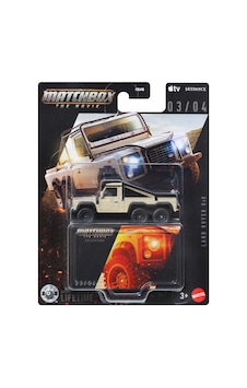 Matchbox The Movie Collector Land Rover 6x6 Tow Truck 1/64 Jnd41 Bej